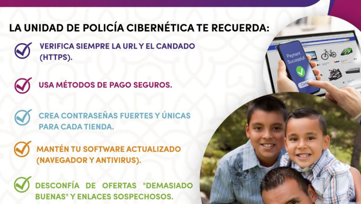 EVITA FRAUDES Y PROTEGE TUS COMPRAS EN LÍNEA POR EL DÍA DEL PADRE: SSC