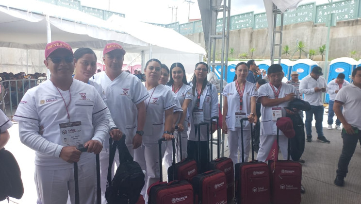 PROFESIONALES DE LA SALUD DESTACAN SU COMPROMISO CON EL PROGRAMA «SALUD CASA POR CASA» EN TLAXCALA
