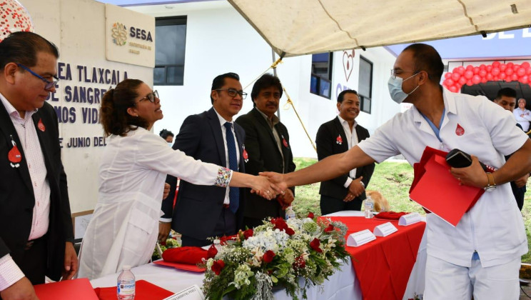 RECONOCE SESA A DONADORES ALTRUISTAS DE SANGRE