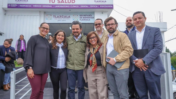MUESTRA TLAXCALA MODELO DE OPERACIÓN DE LAS CLÍNICAS “BIENESTAR PARA TU SALUD” A AUTORIDADES DEL IMSS