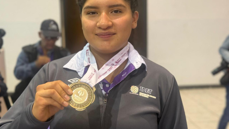CONQUISTA NATALIA PADILLA ORO EN JUDO EN OLIMPIADA NACIONAL