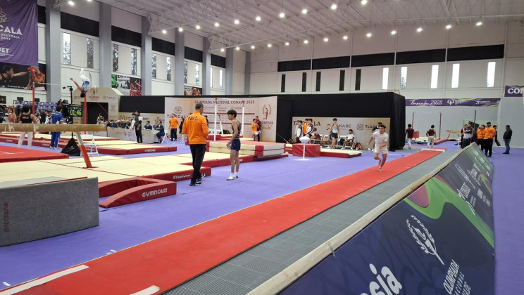 ”TLAXCALA DEJÓ LA VARA ALTA PARA LOS QUE SIGUEN; ESTUVO MUY BIEN ORGANIZADA LA OLIMPIADA”: JUECES DE GIMNASIA ARTÍSTICA