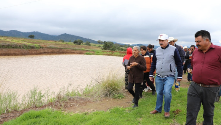 TLAXCALA Y GOBIERNO DE MÉXICO POTENCIARÁN CAPTACIÓN DE AGUA DE LLUVIA EN BENEFICIO DEL CAMPO