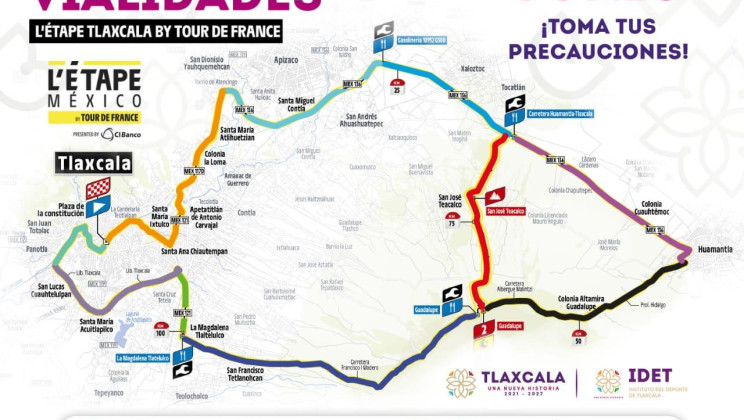 IMPLEMENTARÁ SSC DISPOSITIVO DE SEGURIDAD VIAL DURANTE EL L’ÉTAPE TLAXCALA BY TOUR DE FRANCE