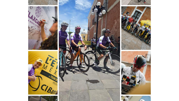 ASÍ ENTREGARON KITS A PARTICIPANTES DE L’ÉTAPE TLAXCALA BY TOUR DE FRANCE