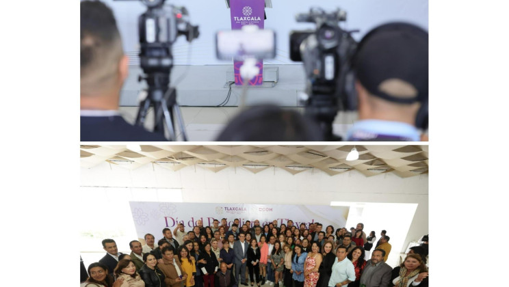 LORENA CUÉLLAR DESTACA LABOR PERIODÍSTICA COMO PUENTE ENTRE EL GOBIERNO Y EL ALMA DEL PUEBLO