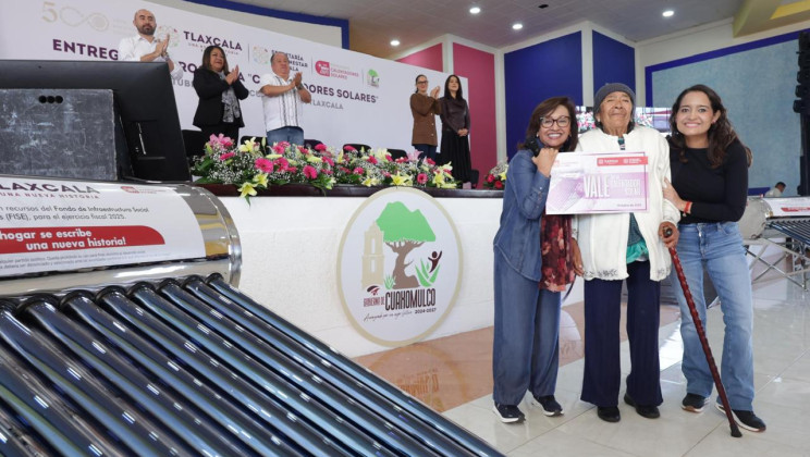 PROGRAMA “CALENTADORES SOLARES 2025”, ROSTRO HUMANO DEL GOBIERNO DE TLAXCALA