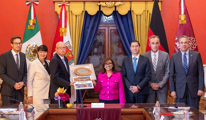 TLAXCALA Y ALEMANIA FORTALECEN LAZOS DE COOPERACIÓN E INVERSIÓN