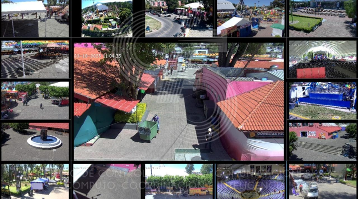 INICIA OPERATIVO DE COORDINACIÓN Y VIDEOVIGILANCIA DEL C5I EN LA FERIA DE TLAXCALA 2025