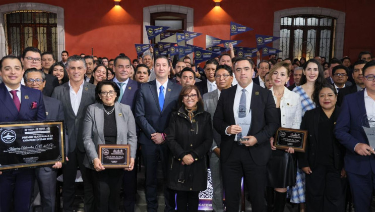 TLAXCALA RECONOCE A EMPRESAS DESTACADAS EN COMPETITIVIDAD 2025