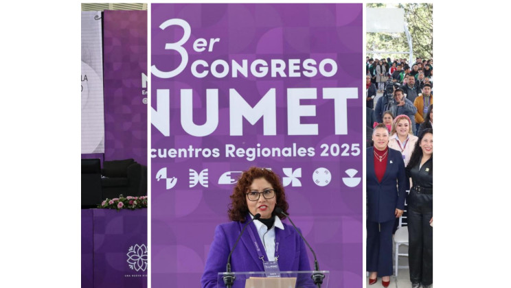 AUTORIDADES EDUCATIVAS INAUGURAN EL 3ER. CONGRESO NUMET, “ENCUENTROS REGIONALES 2025”