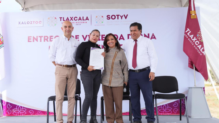 EN TLAXCALA, LOS RECURSOS SE INVIERTEN PARA QUE LAS FAMILIAS VIVAN MEJOR: LORENA CUÉLLAR