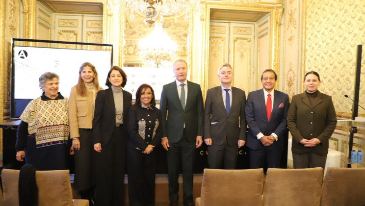 EN MADRID, GOBERNADORA LORENA CUÉLLAR PARTICIPA EN EL SEMINARIO “TLAXCALTECAS Y ESPAÑOLES, UN ENCUENTRO QUE MARCÓ LA HISTORIA”