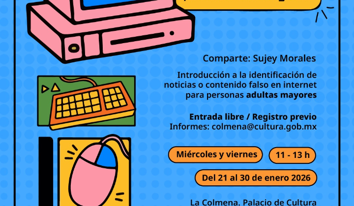 COLMENA INVITA AL TALLER “CLIC SEGURO”, UN ESPACIO PARA IDENTIFICAR NOTICIAS FALSAS DIRIGIDO A ADULTOS MAYORES