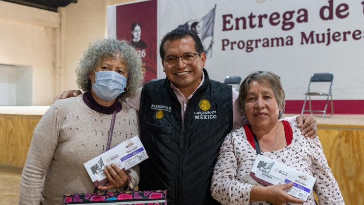 TLAXCALA APOYA A MÁS DE 2,576 MUJERES Y HOMBRES ADULTOS MAYORES CON PENSIONES DEL GOBIERNO FEDERAL