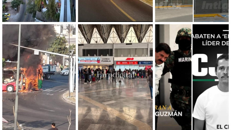 Bloqueos llegaron a Tlaxcala por células delictivas