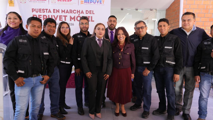 GOBIERNO DE TLAXCALA PONE EN MARCHA REPUVET MÓVIL PARA FORTALECER ACCIONES CONTRA ROBO DE VEHÍCULOS
