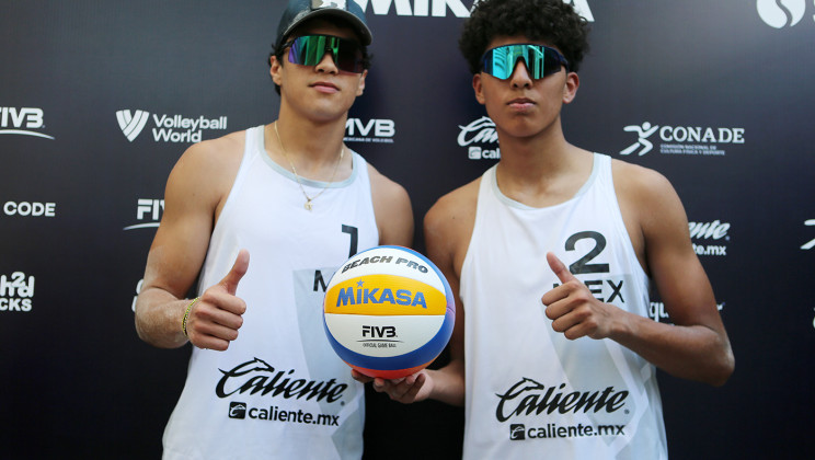 CUATRO DUPLAS MEXICANAS COMPETIRÁN EN EL TOUR MUNDIAL DE VOLEIBOL DE PLAYA TLAXCALA 2026