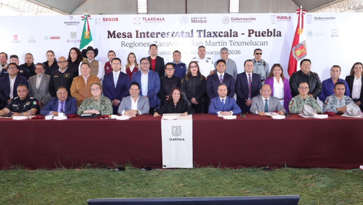 TLAXCALA Y PUEBLA REFUERZAN ESTRATEGIA DE SEGURIDAD EN EL CORREDOR TEXMELUCAN–ZACATELCO