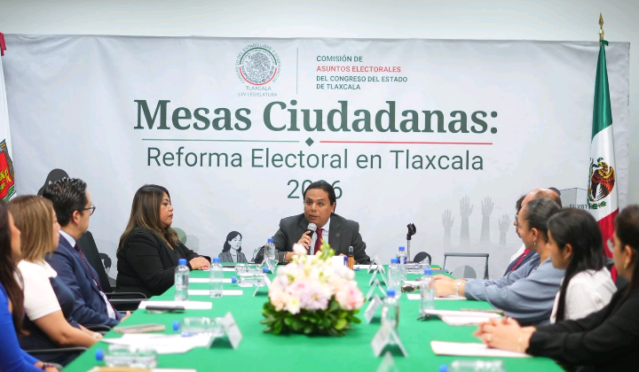 Inician en el Congreso, Mesas Ciudadanas para la Reforma Electoral en Tlaxcala 2026