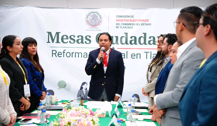 Avanza análisis electoral 2026 con tercera mesa ciudadana en el Congreso local