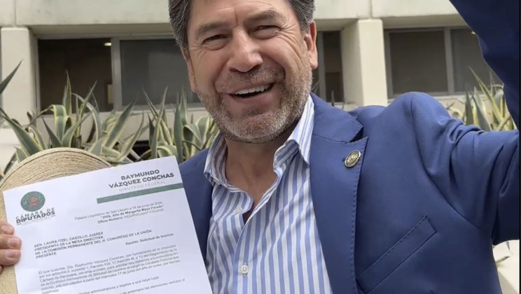 “Vamos con todo”: Ray Vázquez solicita licencia en la Cámara y se suma a la contienda interna de Morena en Tlaxcala