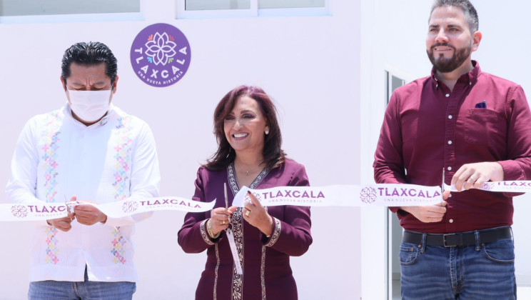 INAUGURA GOBERNADORA NUEVO PANTEÓN MUNICIPAL DE TOTOLAC